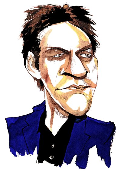 Leif Ove Andsnes, caricature by Neale Osborne